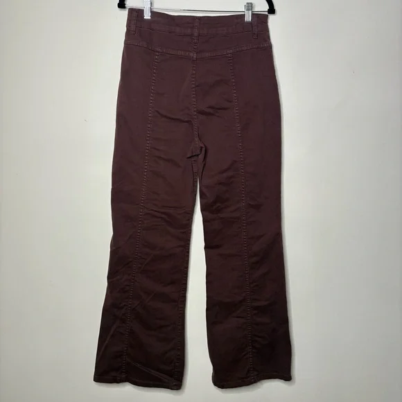 Marine Layer Brown Boot Cut Pants - Picture 5 of 7